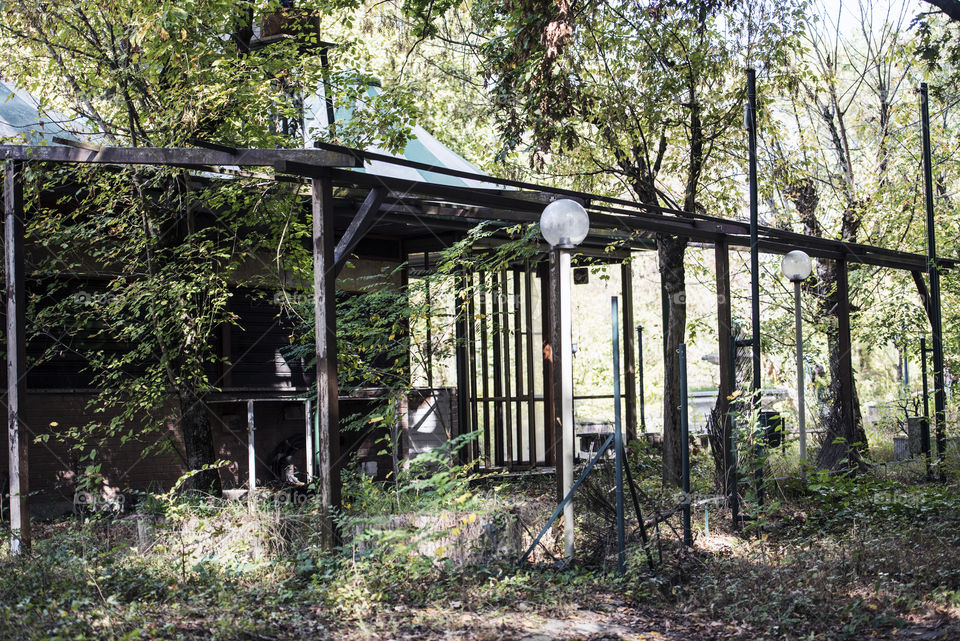 Greenland abandoned amusement park