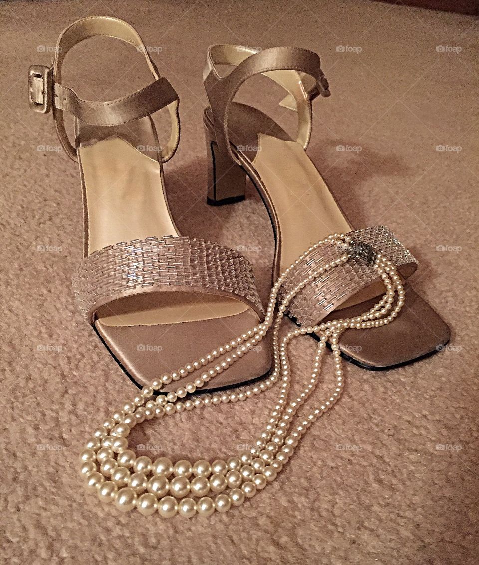 Shoes and pearls