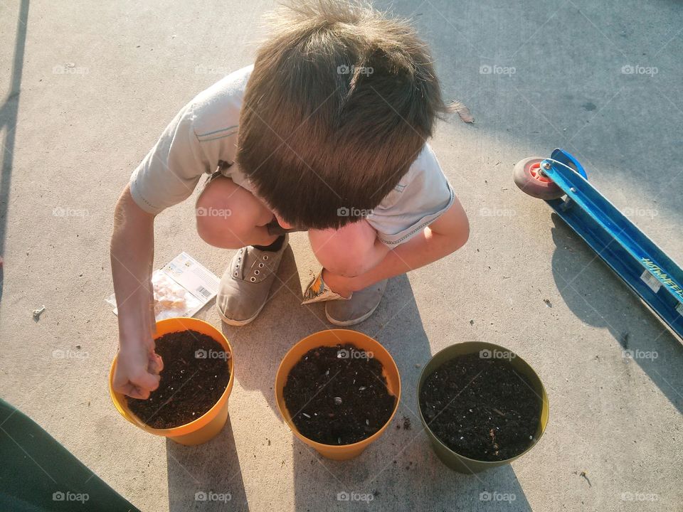 Keeping Busy Planting Seeds