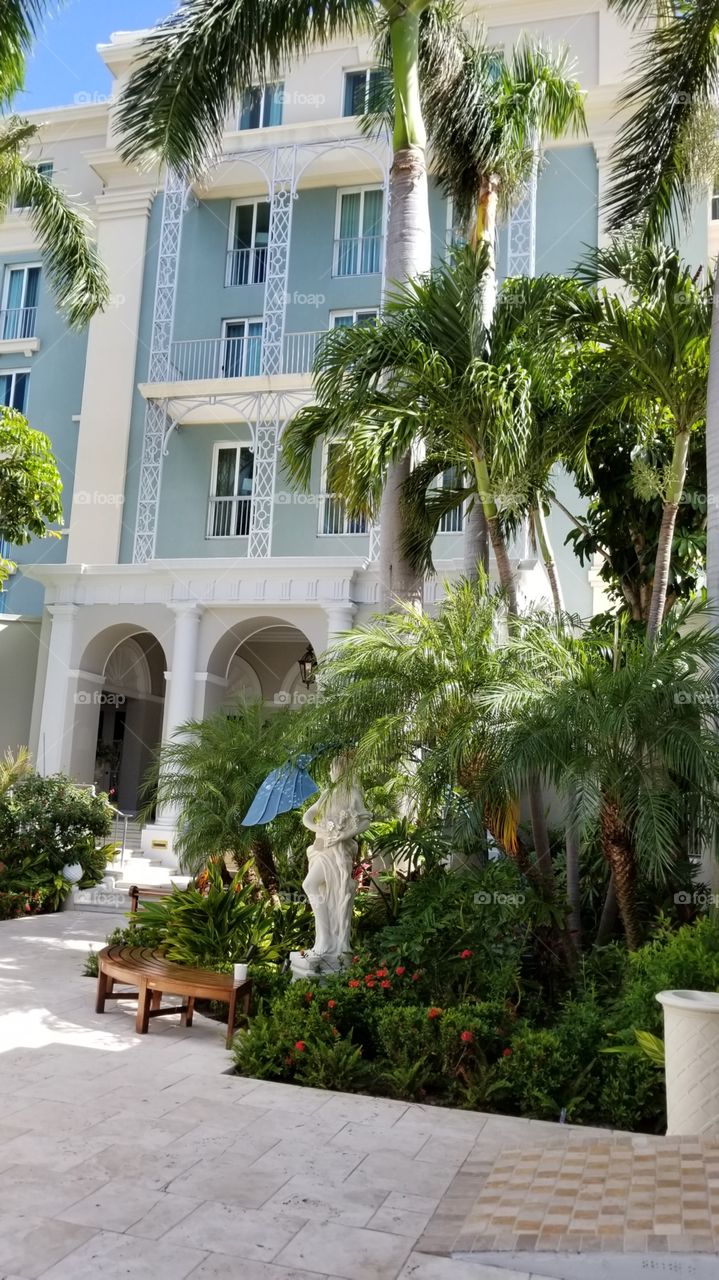 Beautiful Building In The Caribbean