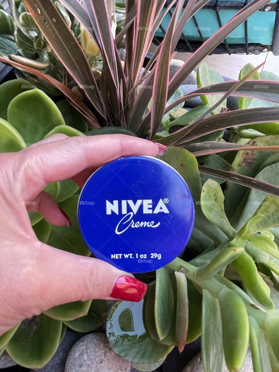  Nivea hand held crème