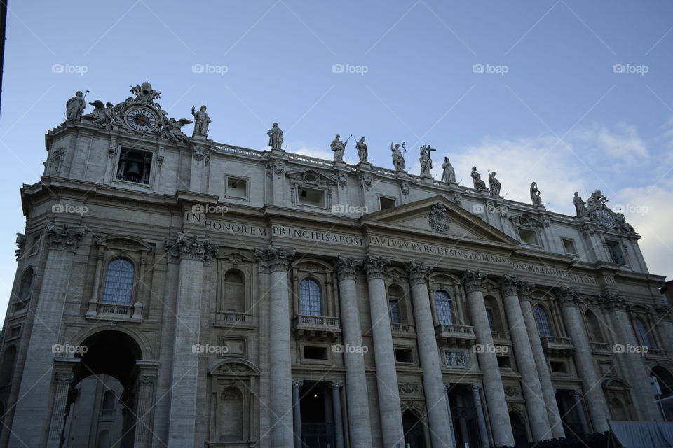 Saint Peter's Basilica . Vatican City, Italy.