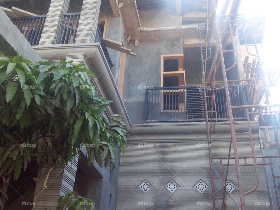 House, Building, Architecture, Window, Step