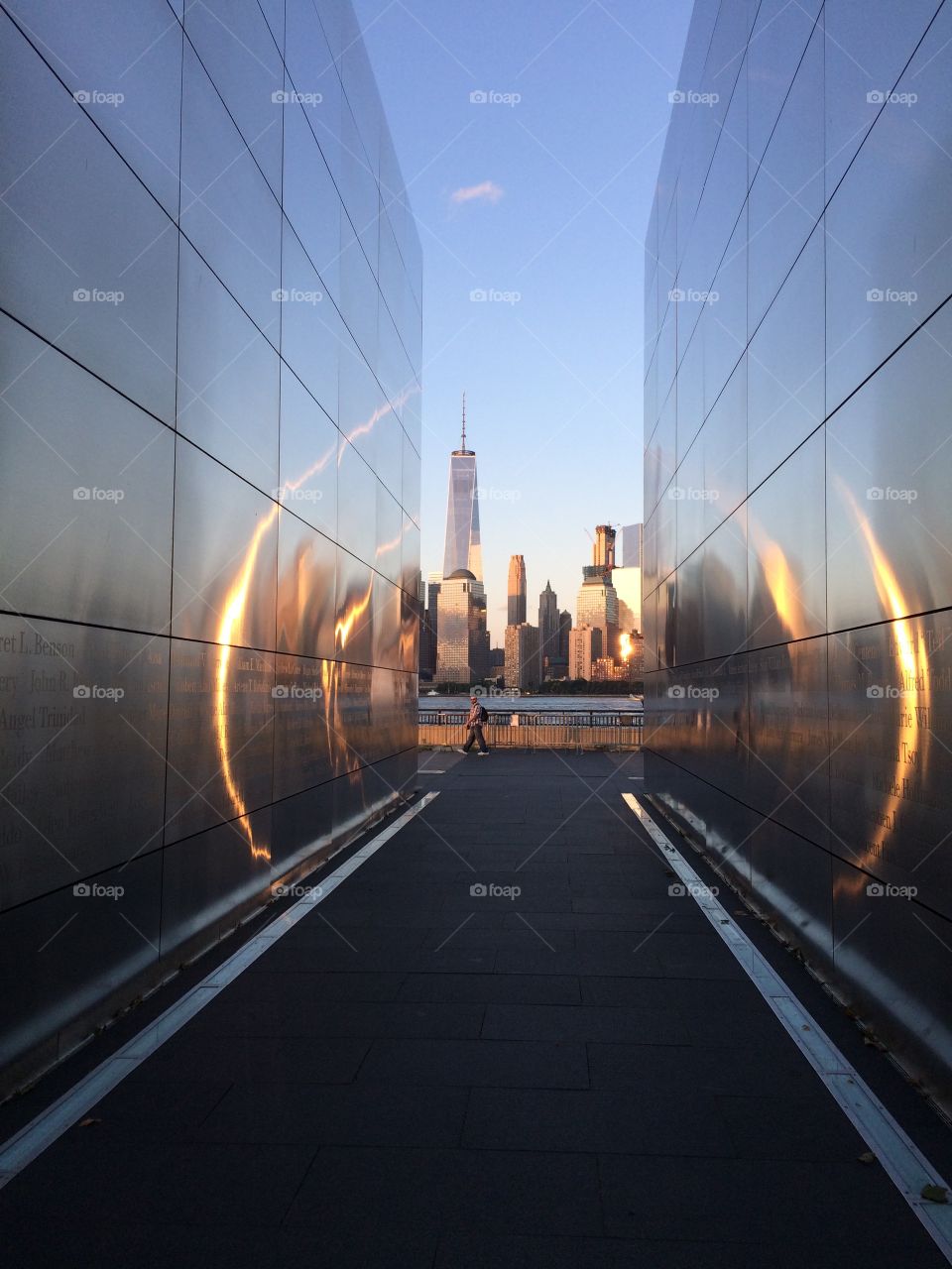 Manhattan across the river
