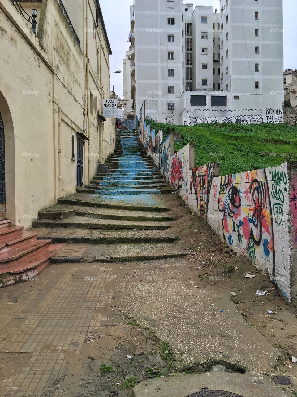 Steps on tangier