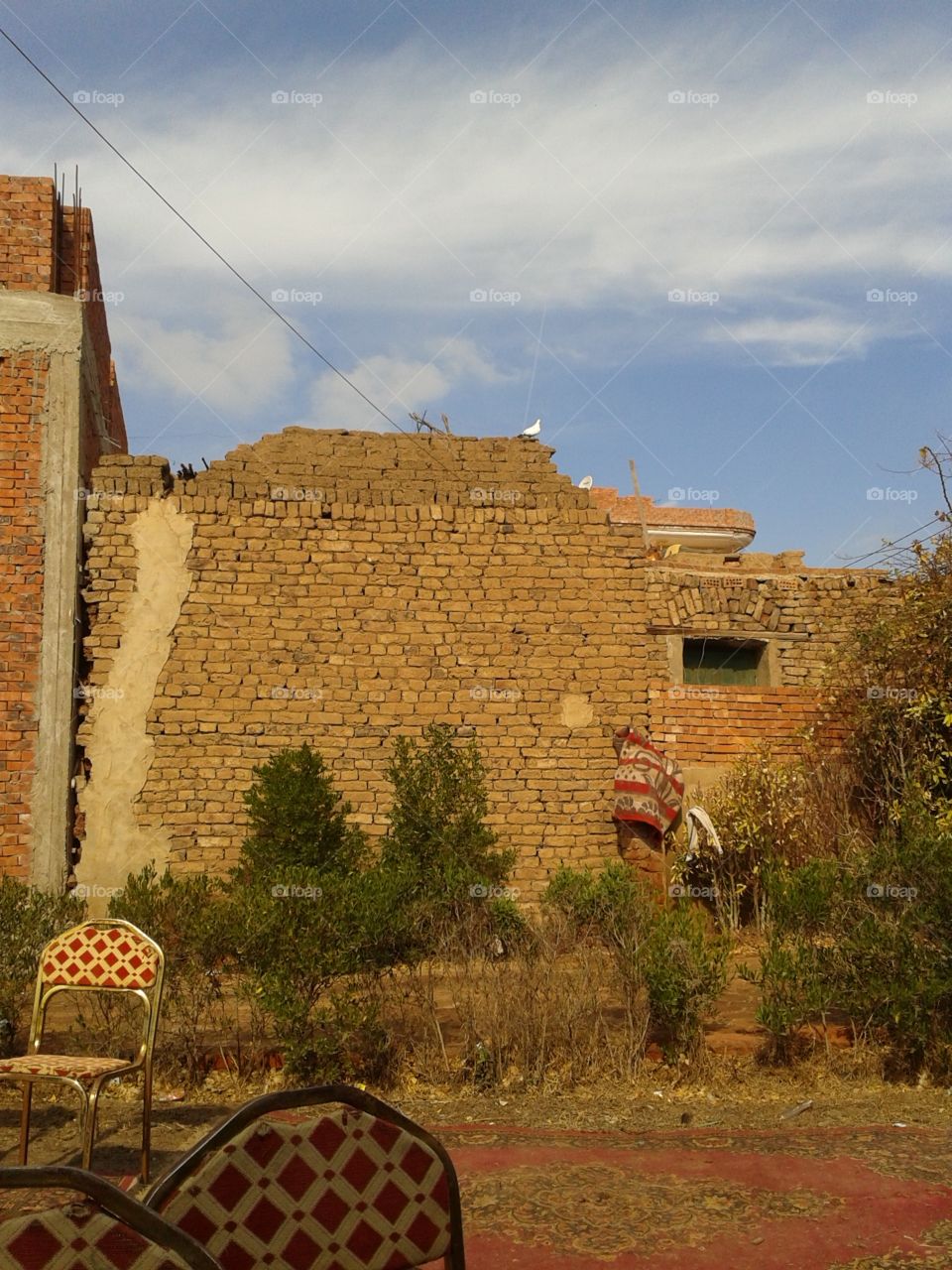 Very old house in the countryside.