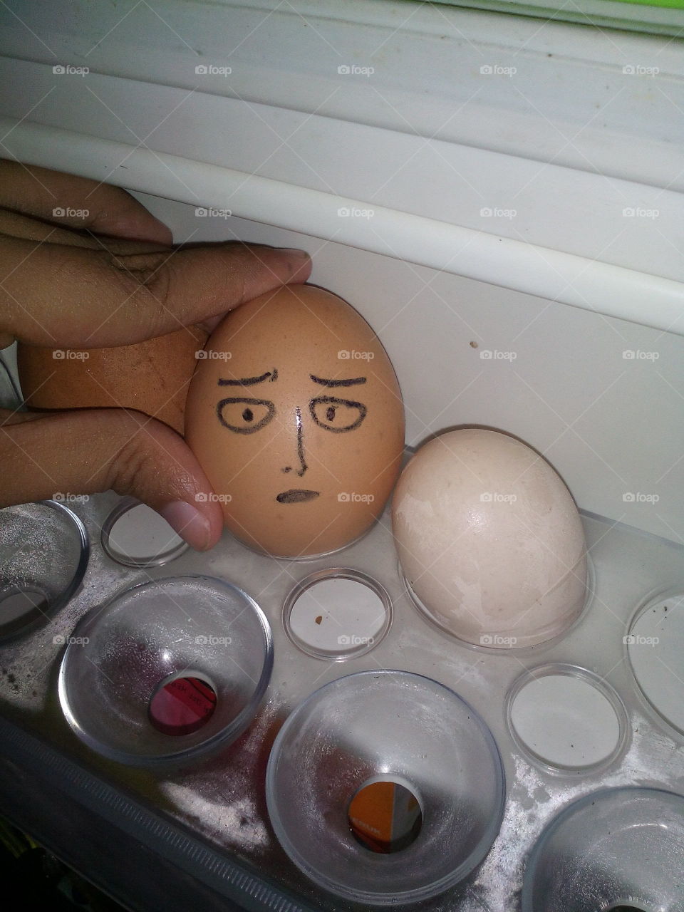 Egg or saitama's head?