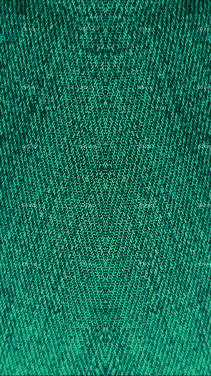 green denim triangles