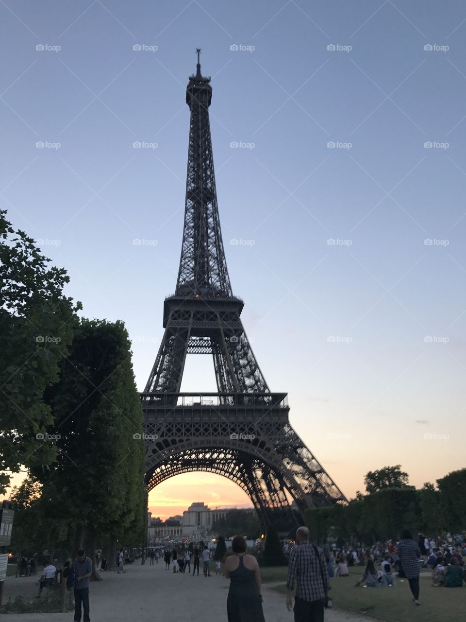 Eiffel Tower in Paris, France
