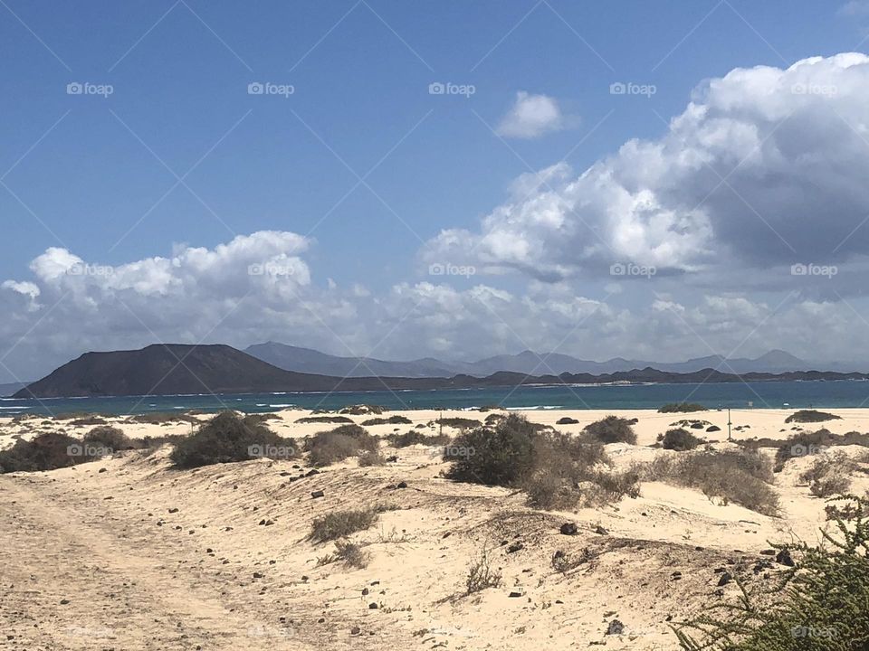 Fuerteventura island
