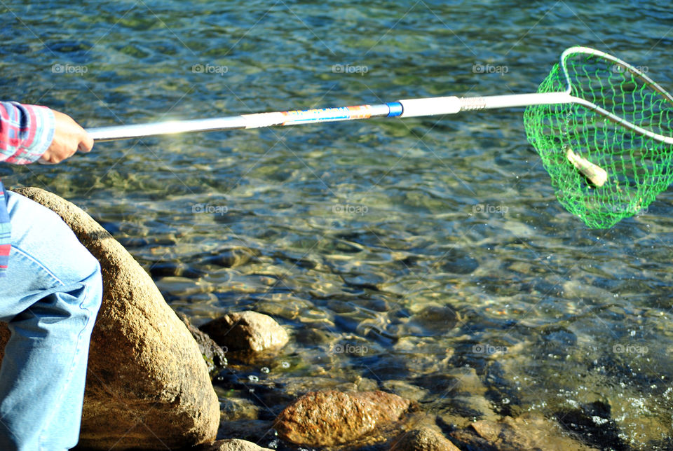 fishing at the lake