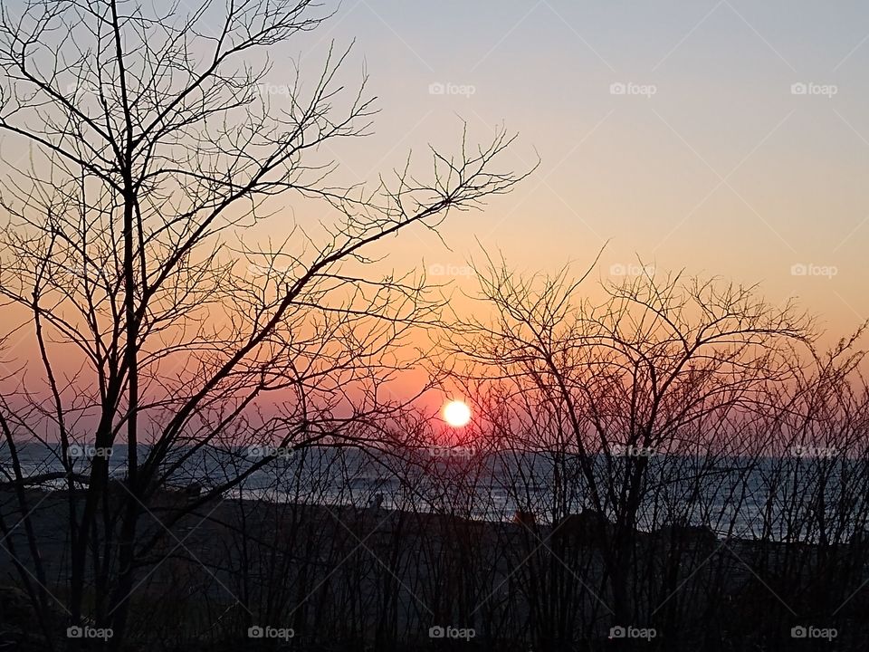 St Patrick's day sunset