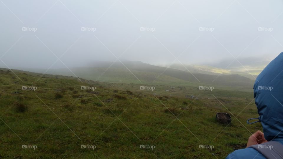 Foggy morning in Iceland