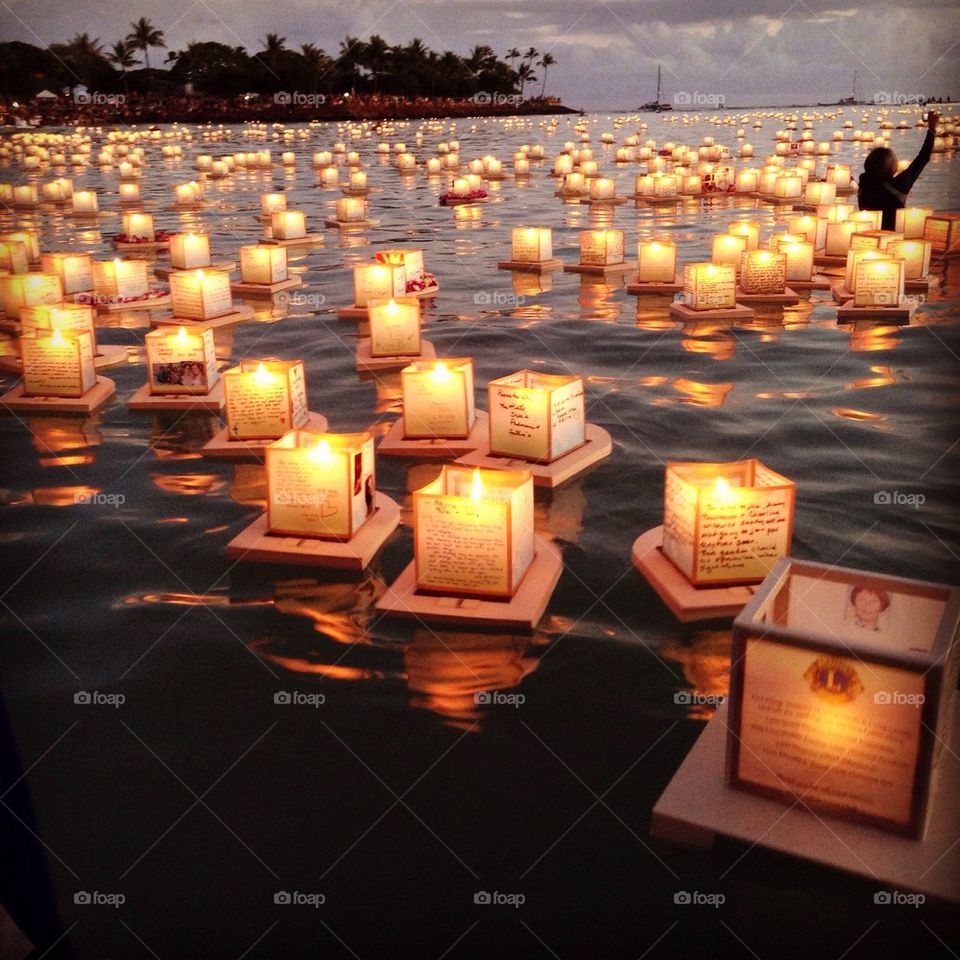 Floating Lanterns 