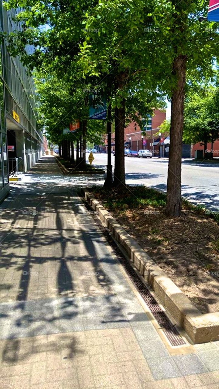 City Sidewalk