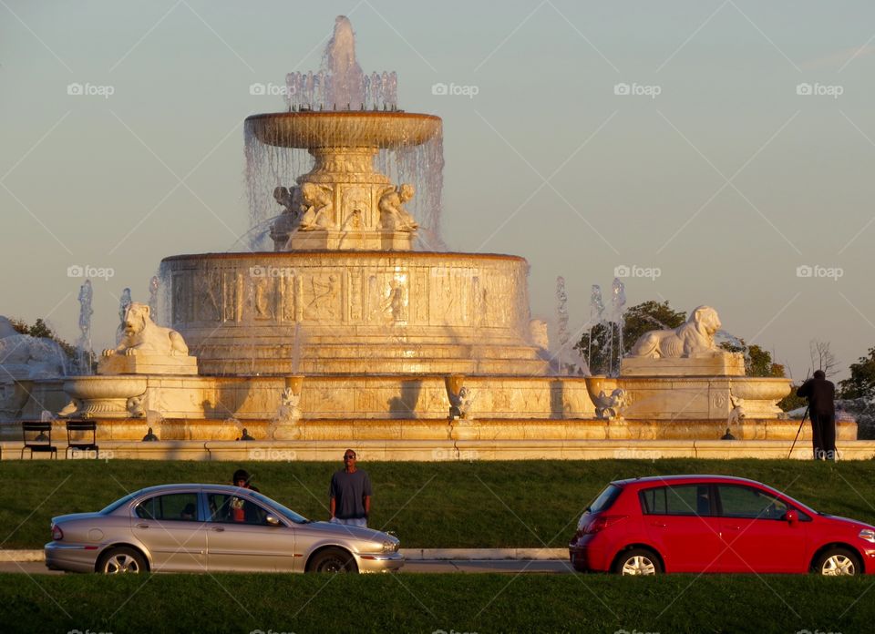 James Scott Fountain. James Scott Fountain on Belle Isle, Detroit M I