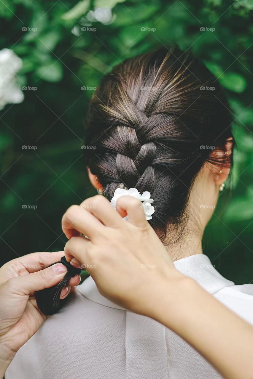 If there is a switch in life, meeting with friends is a key to happiness, spring and summer can not miss the wooden hydrangea.