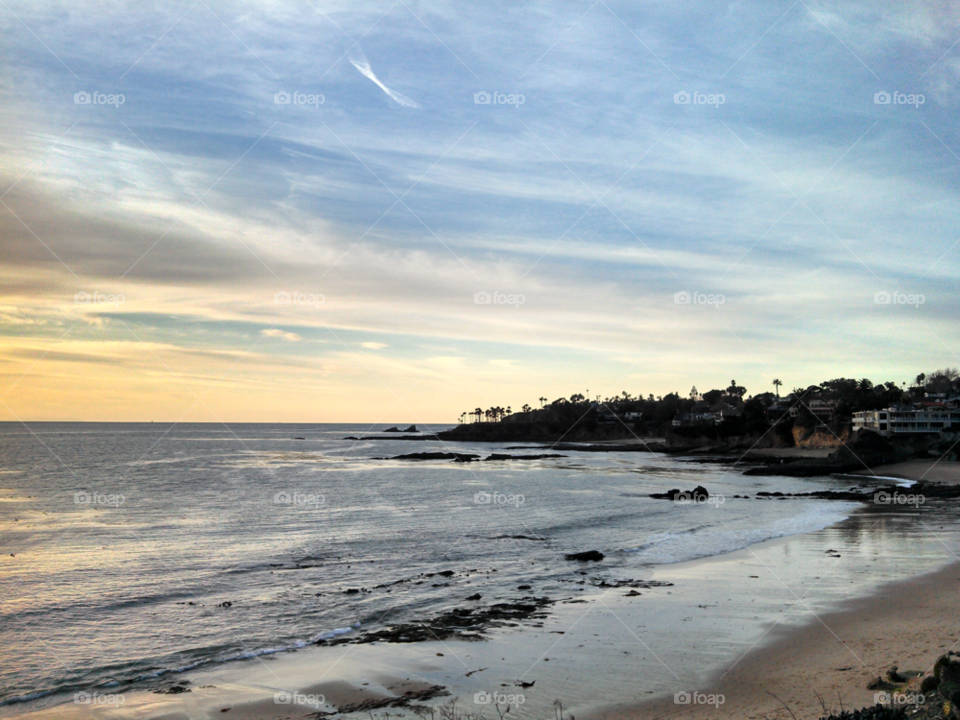 beach sky california by itsAus
