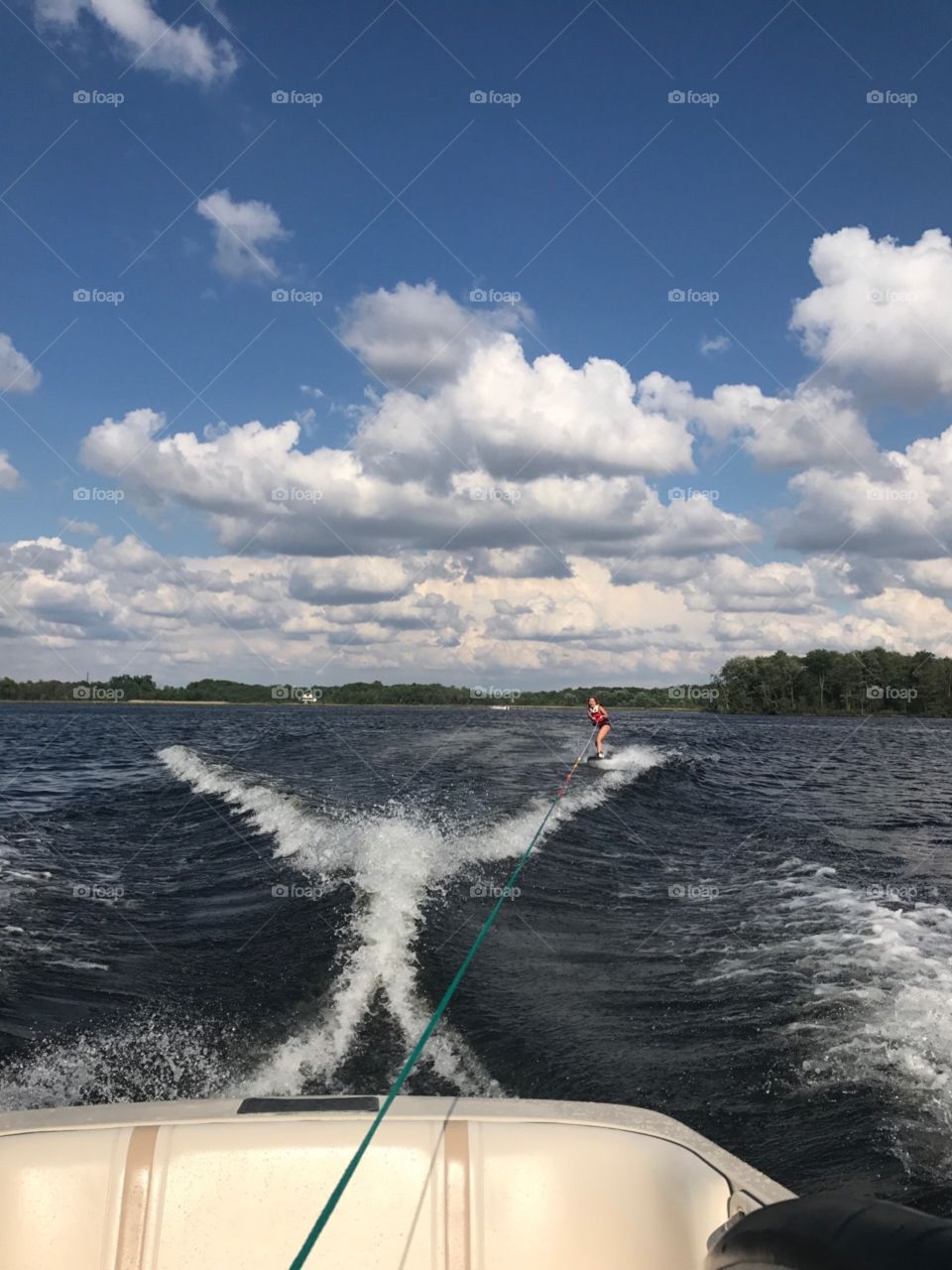 wake boarding on Memorial Day! 