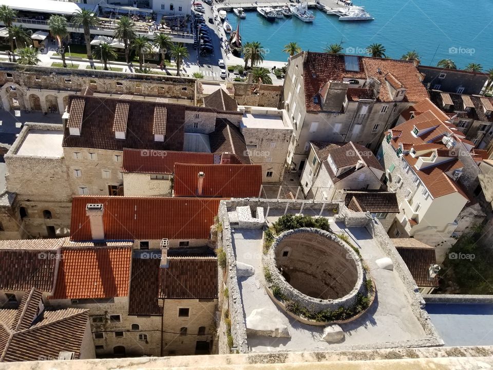 Palace of Diocletian, Split, Croatia (from bell tower)