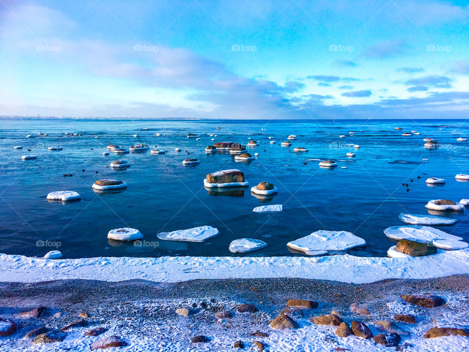 Estonia in the winter