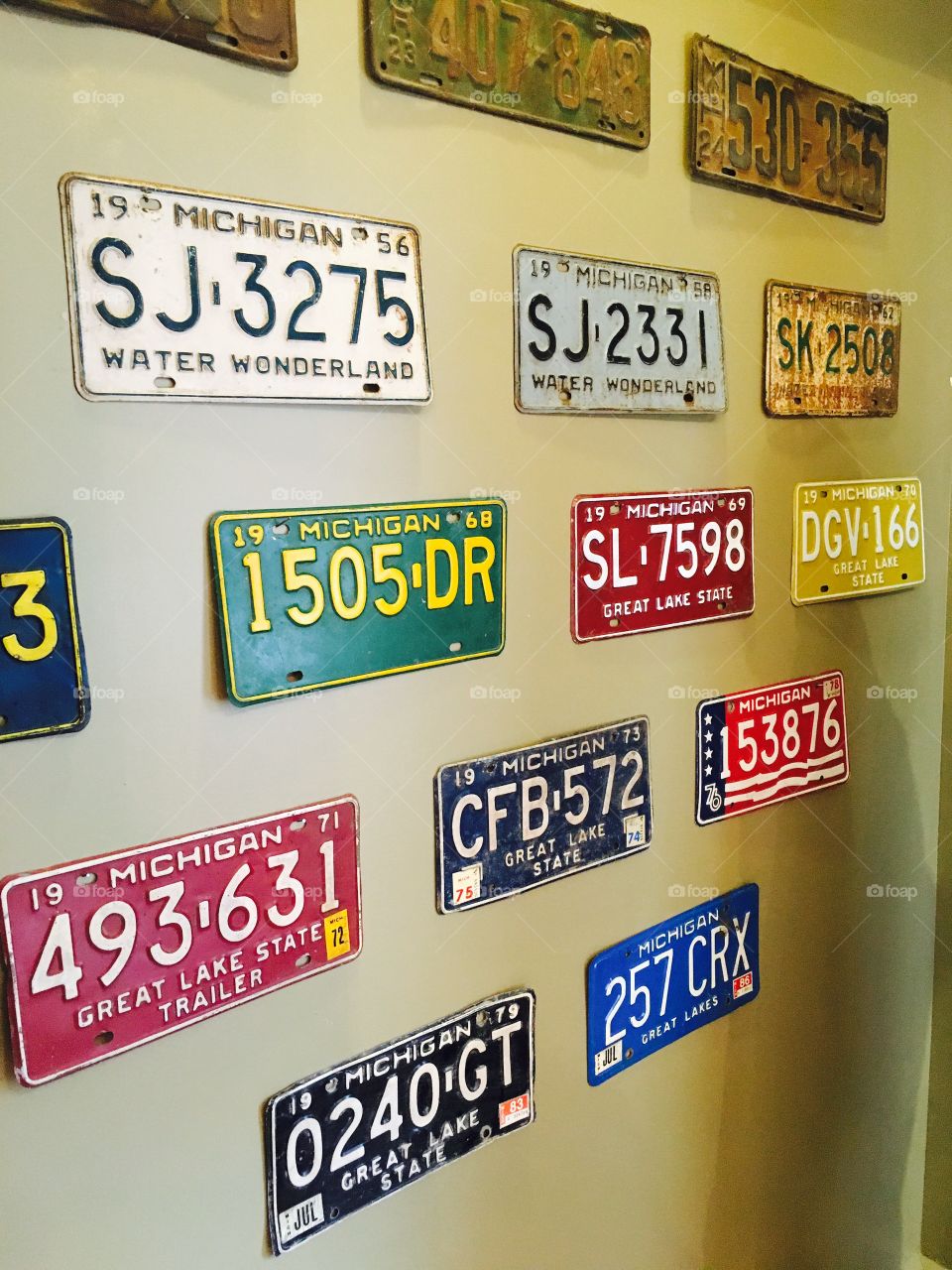 Michigan plates 