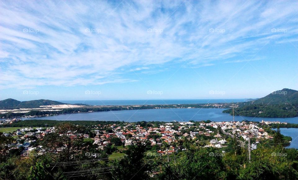 A view of Lagoa da Conceição - Florianópolis