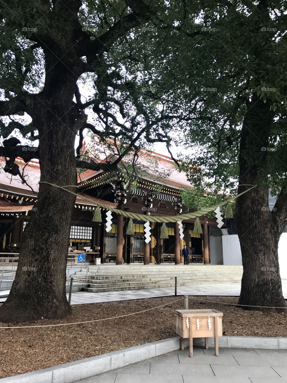 Japanese shinto temple