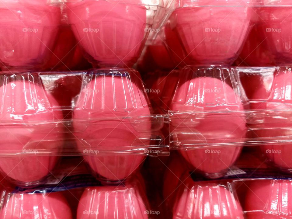 pinkish eggs