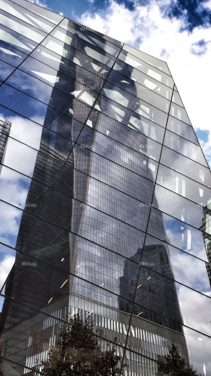 World Trade Center. Reflection