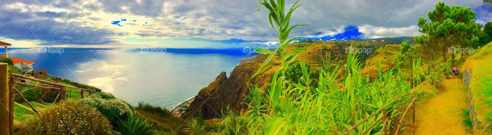Madeira Island landscape 