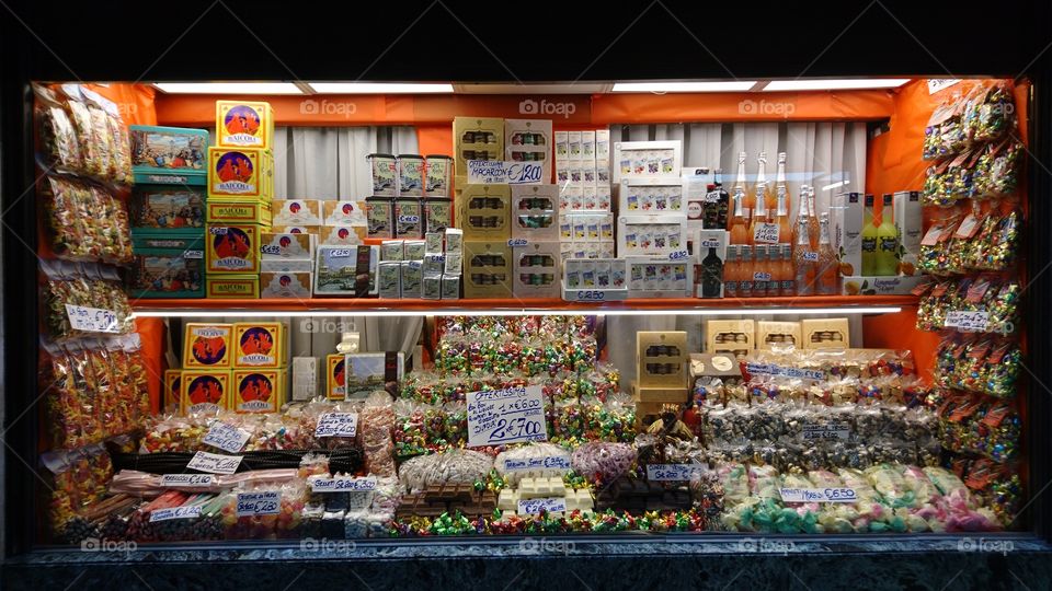 Local candy shop in Venice