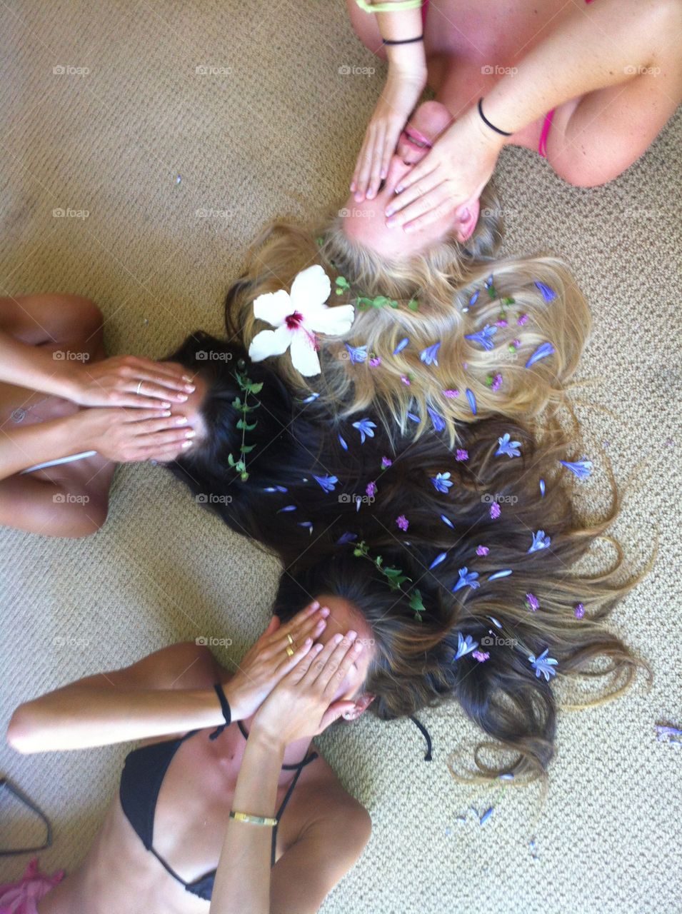 flowers girls hair hibiscus by kayleericciardi
