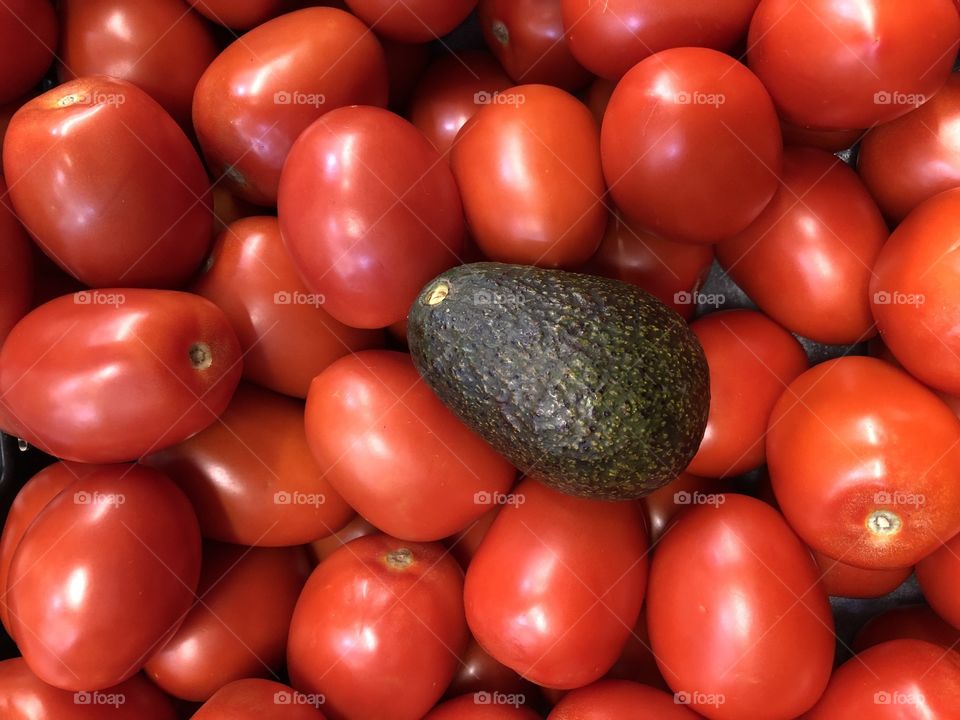 The less known fruits, Avocado and tomato