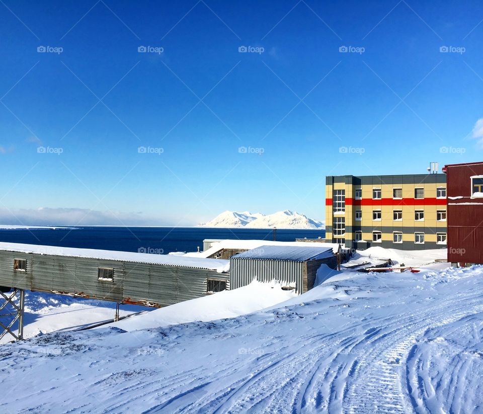 Barentsburg in Spitsbergen 