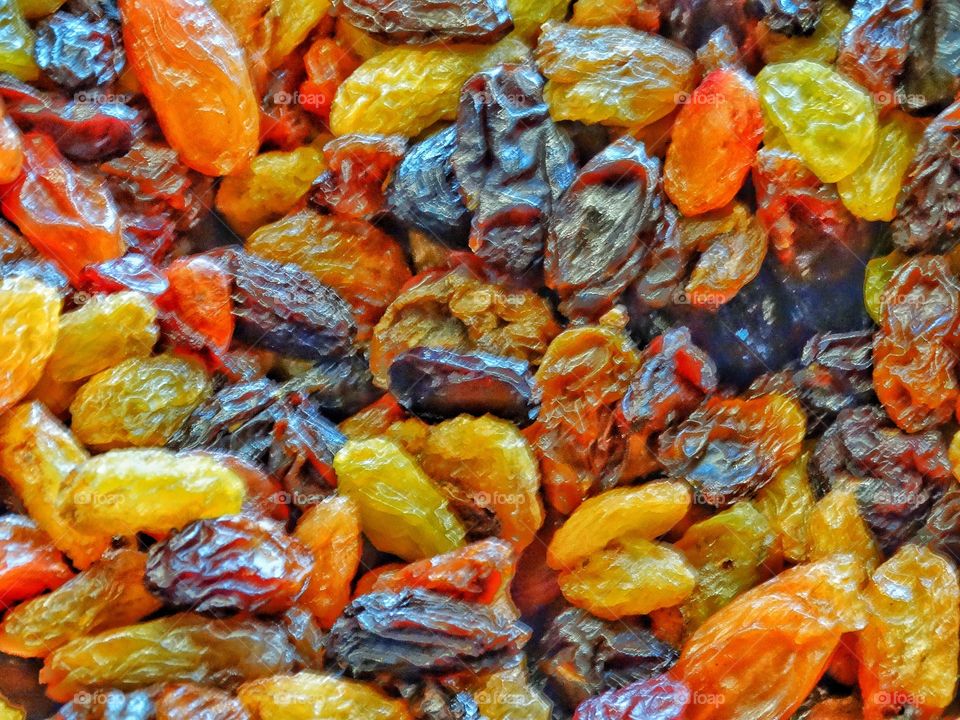 Assortment Of Raisins
