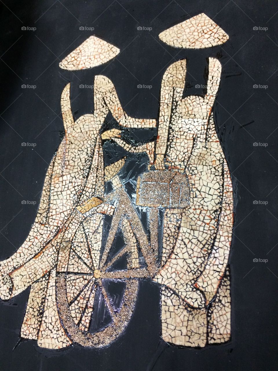 Vietnam Egg Shell Art