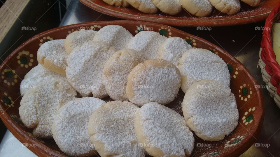 Polvorones, Mexican cookie 