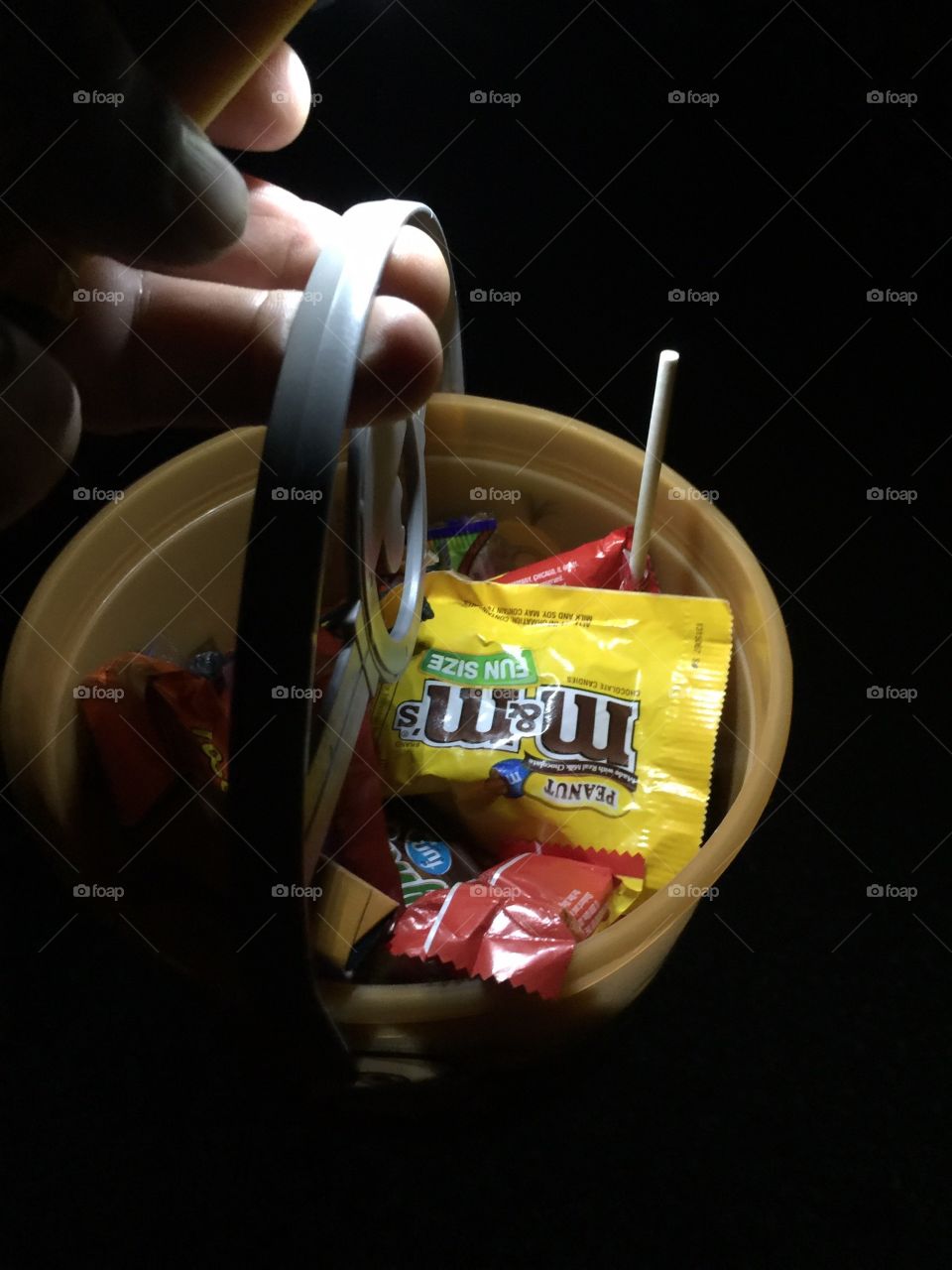 Trick or treating candy