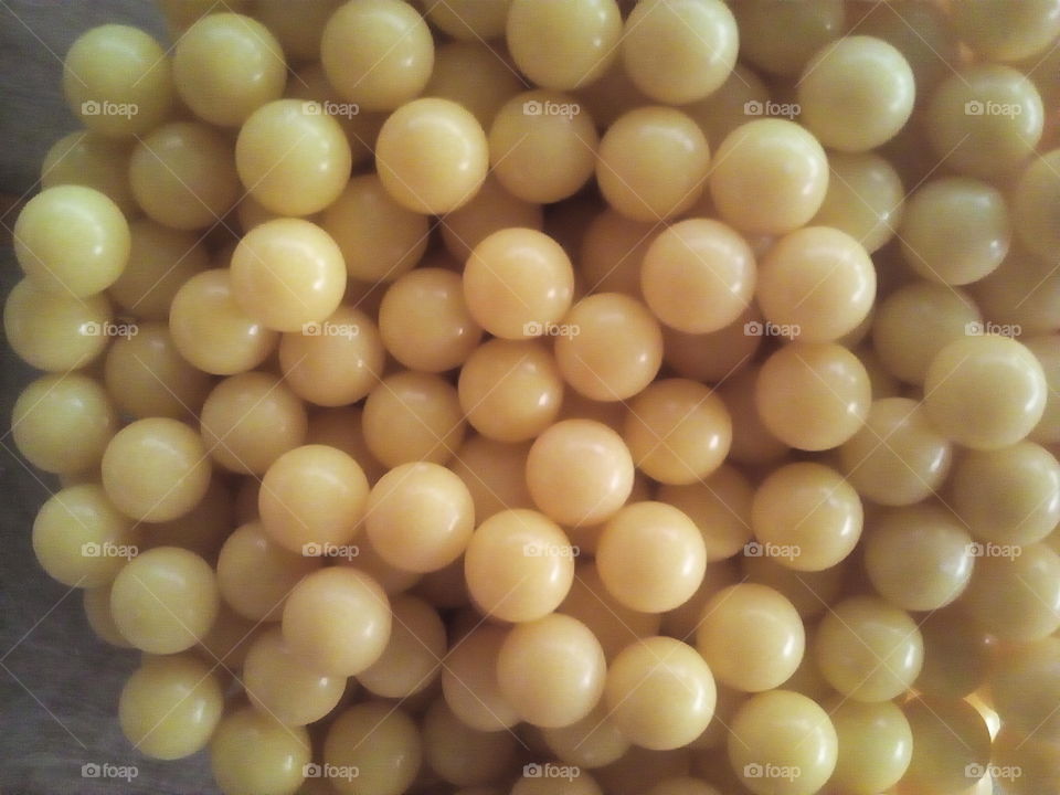Heap of Yellow Pellets