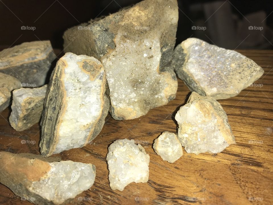 Quartz crystals found in Oregon 