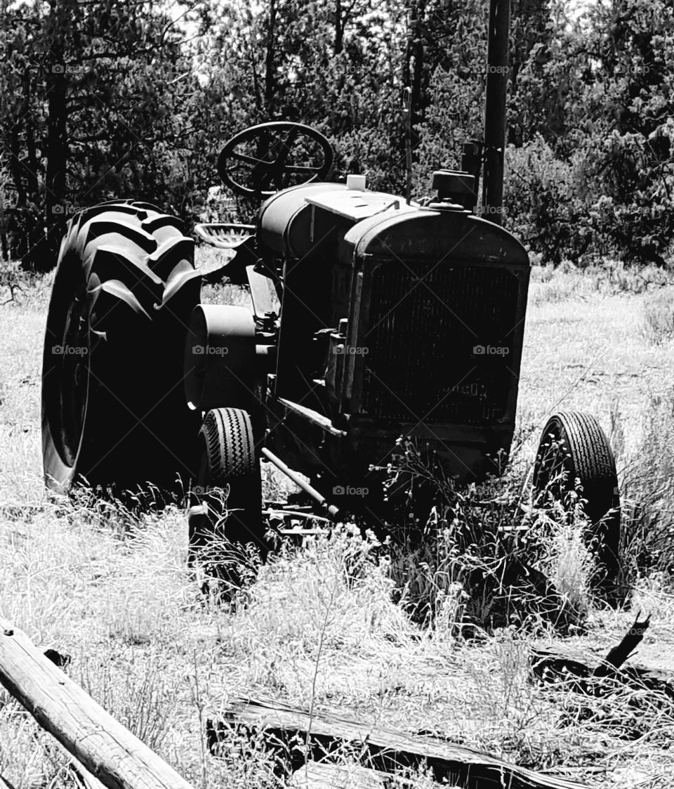 Abandoned Tractor