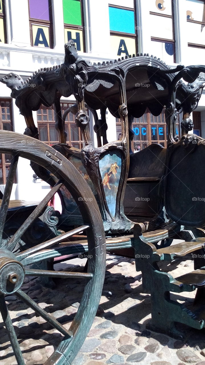 The carriage of Queen Catherine. Kazan