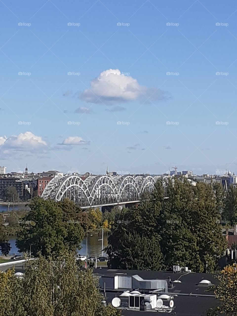 Рига. Железно-дорожный мост