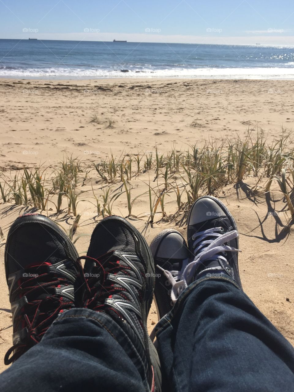 Relaxing at the Beach