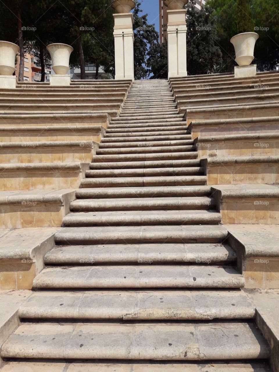 Amphitheater stairs