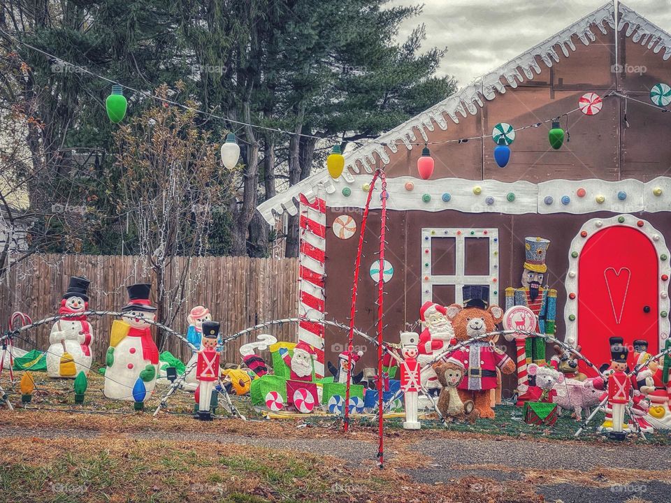 Christmas gingerbread house 