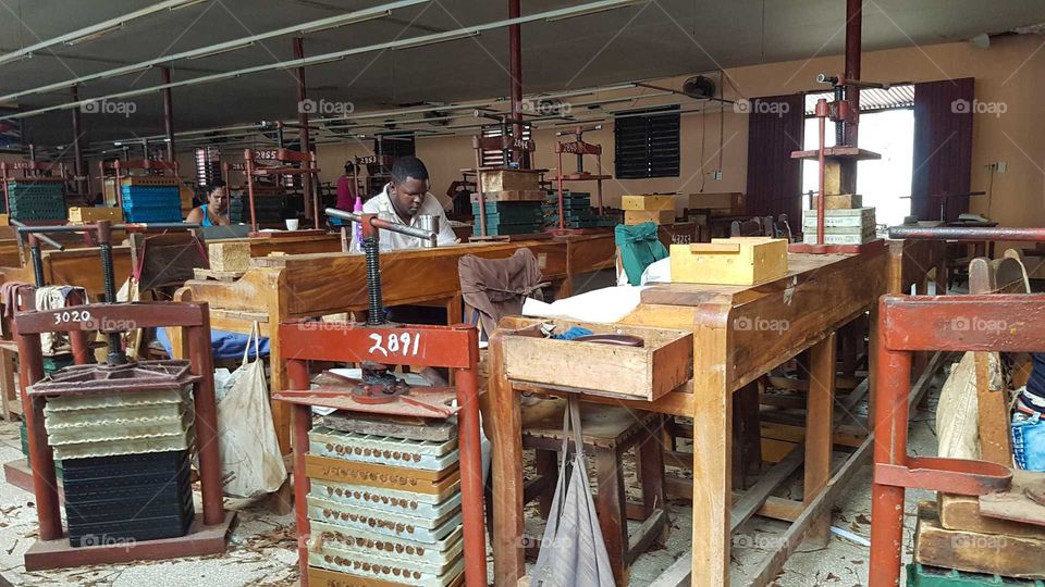 Cigar factory