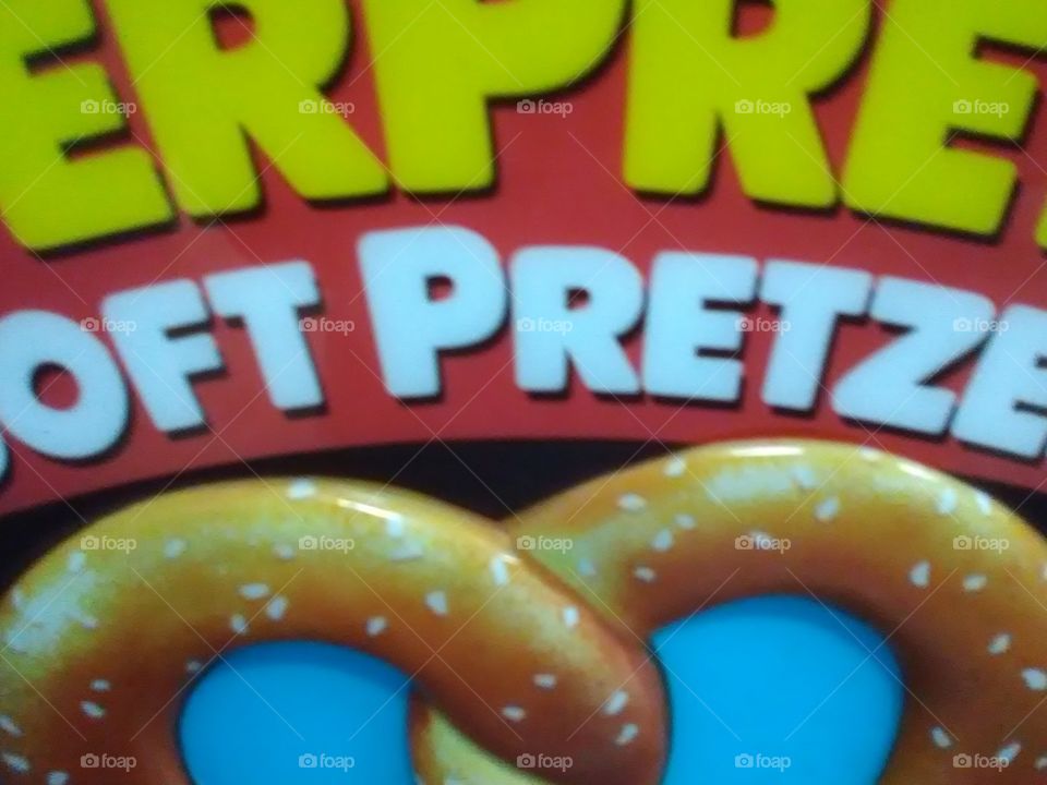 pretzel,  sign,  market,