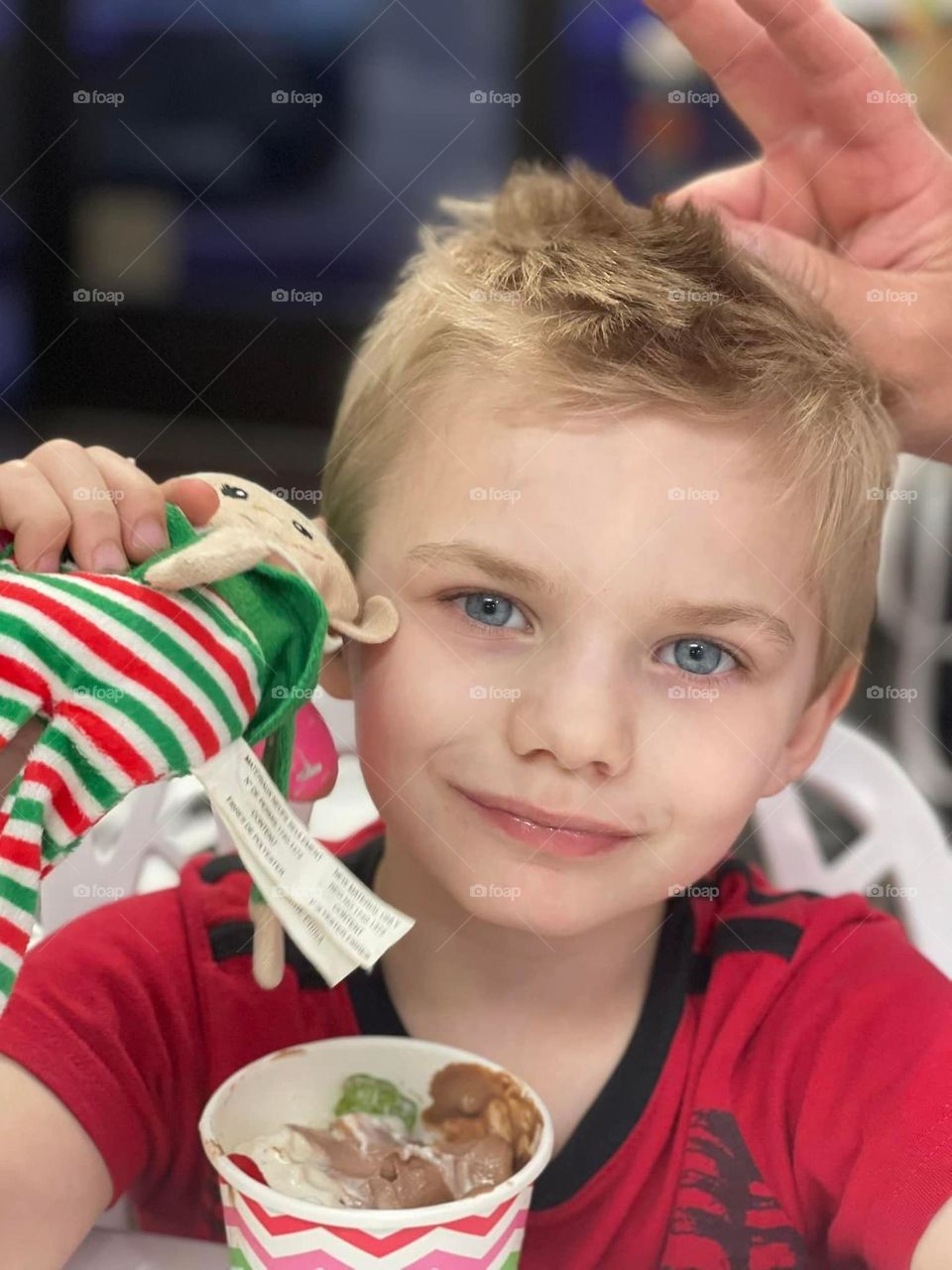 Happy so adorable my grandson 